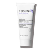 Replenix Retinol Smooth + Tighten bottle demonstrates anti-aging care in a compact design.