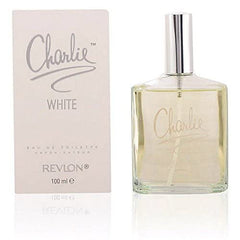 REVLON Charlie White box packaging showcasing 100 ml EDT for elegant occasions.
