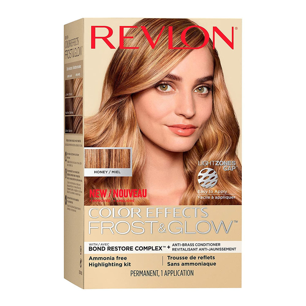 Revlon Color Effects highlighting cap enabling precise salon-friendly highlights at home.