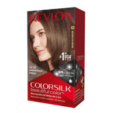 Revlon ColorSilk pack-3 box front shows value in at-home hair color.