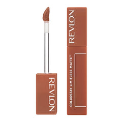 Revlon ColorStay Limitless Matte lip color application close-up shows precise, long-wear coverage