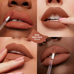 Revlon ColorStay Limitless Matte lip swatch on arm displays vibrant, even matte finish