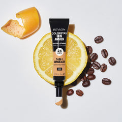 REVLON ColorStay Skin Awaken close-up demonstrates brightening under-eye results.