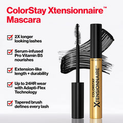 REVLON ColorStay Xtensionnaire brush close-up showing tapered precision