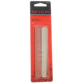 REVLON Compact Emory Board coarse brown side for shaping nails at home.