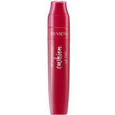 Revlon Kiss Cushion Lip Tint Crimson Feels application close-up showing buildable color.