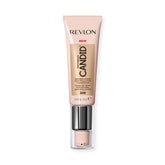 Revlon Liquid Foundation pump closeup with natural-glow finish for all-day wear