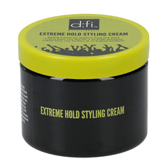 REVLON PROFESSIONAL D:FI Extreme Hold Styling Cream close-up showing creamy texture.