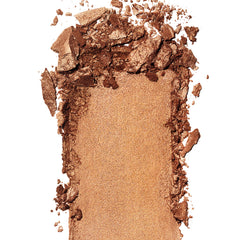 Revlon Skinlights Bronzer crystal pigments closeup shows subtle shimmer.