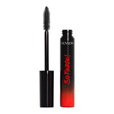 Revlon So Fierce Mascara wand close-up highlights precise bristles for clump-free length.