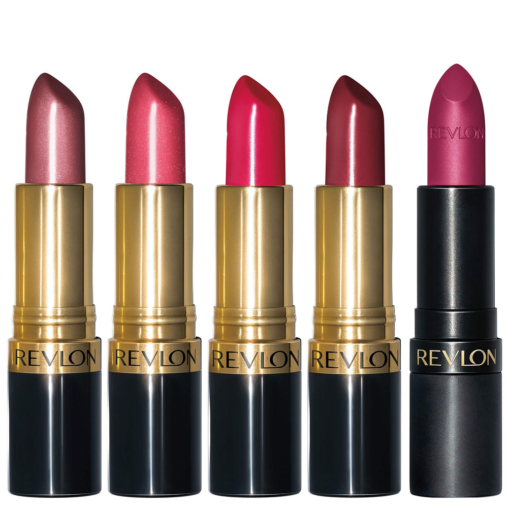 Revlon Super Lustrous 460 Blushing Mauve pearl finish swatch for everyday elegance.