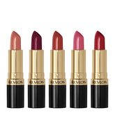 REVLON Super Lustrous Lipstick Gift Set featuring five shades for versatile day-to-night looks