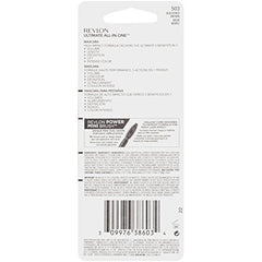 Revlon Ultimate All-In-One Mascara close-up of lashes with length lift and color