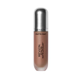 Revlon Ultra HD Matte Lipcolor Seduction on lips offers velvety color with moisturizing feel.