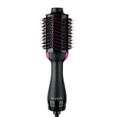 REVLON front view of the Volumizer in black showing sleek design and easy styling