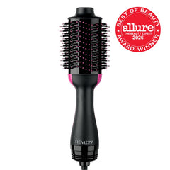 REVLON close-up of the 2.8-inch ceramic oval barrel for even heat and smooth finish