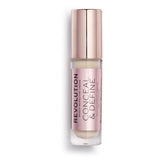 Revolution Beauty London Conceal & Define concealer packaging close-up for premium presentation