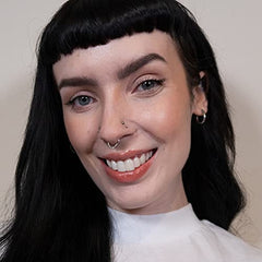 Revolution Beauty London under-eye close-up highlighting the concealer’s lightweight, crease-proof coverage