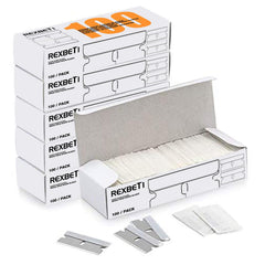 REXBETI razor blades 600pcs packaged ready for use with standard scrapers.