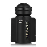 Reyane Tradition R2B2 Space X bottle front with futuristic design and long-lasting scent