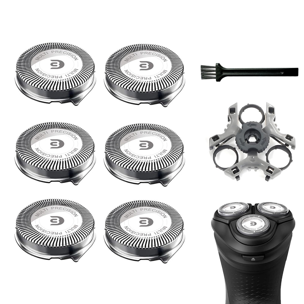 RF RollingFit SH30 heads closeup highlight durable blades for smooth, consistent shaves