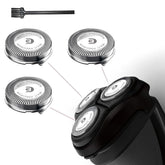 RF RollingFit SH30 three-pack packaging shows compatibility with Philips Norelco shavers.