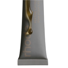 Rhode Salted Carmel Lip Treatment applied for a soft-gloss finish.