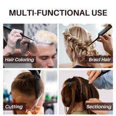 RHOS ABS-material comb for durable daily styling.