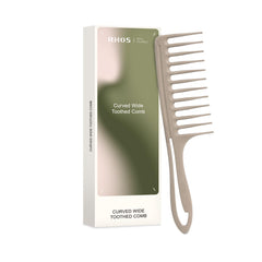 RHOS peine ancho con dientes grandes para desenredar rizos con suavidad.
