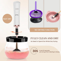 RICRIS Premium Brush Washer spin action captures fast 26,000 RPM drying.