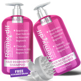 Rida Hair Growth Shampoo bottle promotes regrowth support for thinning hair.