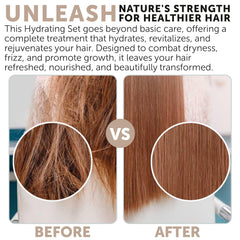 Rida Hair Hydrating Shampoo close-up shows creamy lather and silkier hair