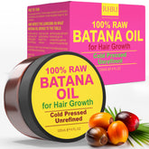 Rida Hair Research Institute Batana round jar closeup showing nutrient-rich oil for scalp nourishment