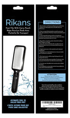 Rikans Colossal Foot File dry-use highlights ergonomic design for comfortable grip.