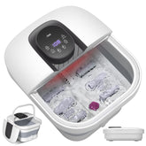 RIKE collapsible foot spa folded for easy storage