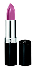 Rimmel Lasting Finish Lipstick Soft Hearted swatch showing vibrant color with long-lasting wear