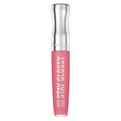 Rimmel Stay Glossy Claridge's Ruby open applicator delivers precise, controlled lip color.