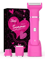 Risina electric razor Barbie-pink-glow for precise, comfortable grooming at home.