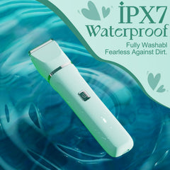 Risina pubic hair trimmer dual-head design for body and facial grooming