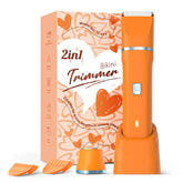 Risina waterproof-trimmer in shower for wet and dry grooming