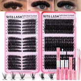 RITALASH lash clusters kit cat eye lashes for enhanced eye definition