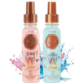 Ritual Botanico Seduction Rose bottle demonstrates a fruity-floral perfume with detangling benefits.