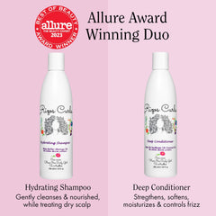 Rizos Curls Deep Conditioner tube provides detangling ease for all curl types