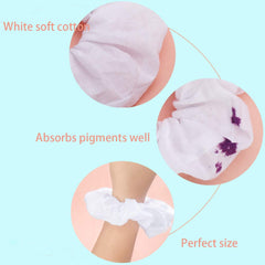 RJMBMUP scrunchies on hair demonstrates versatile uses from ponytails to buns.