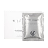RMS Beauty Makeup Remover Wipes packaging close-up, eco-friendly design for sustainable cleansing.