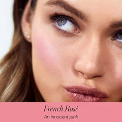 RMS Beauty Redimension Hydra Powder Blush swirl texture demonstrates creamy, hydrating powder building color