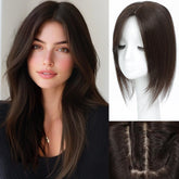 RMYHIG hair toppers showcase 360-degree seam for a seamless scalp illusion.