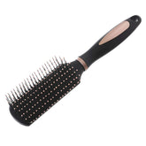 RN BEAUTY anti-static massage brush top view for gentle detangling and scalp massage