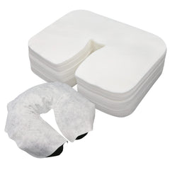 Rngwaper disposable face cradle cover pack with soft cotton-like texture for client comfort