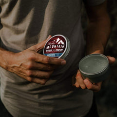 Rocky Mountain Barber Company pomade pompadour look with elegant height